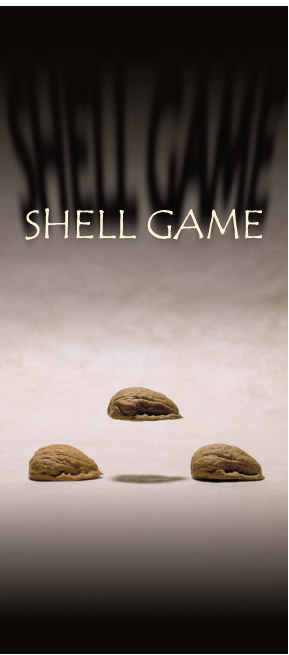 Shell Game post card